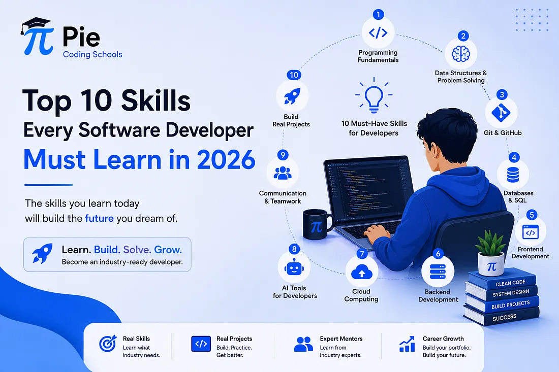 Top 10 Skills Every Software Developer Must Learn in 2026