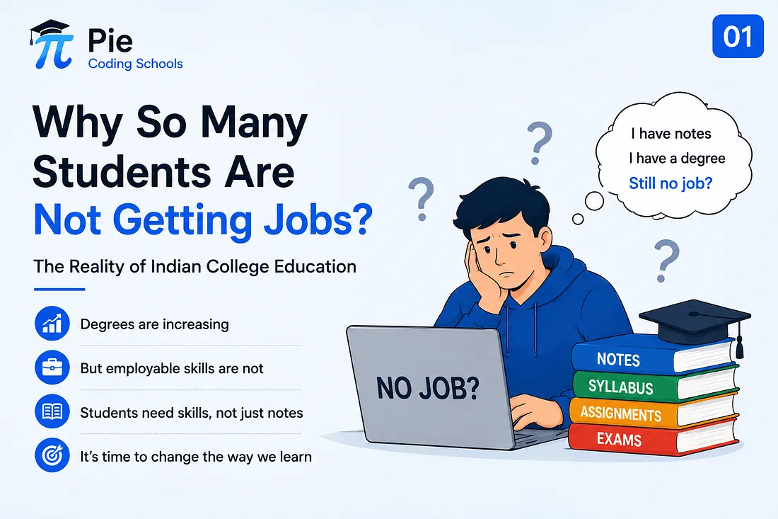 Why Are So Many Computer Science Students Still Not Getting Jobs? The Reality of Many Indian Colleges
